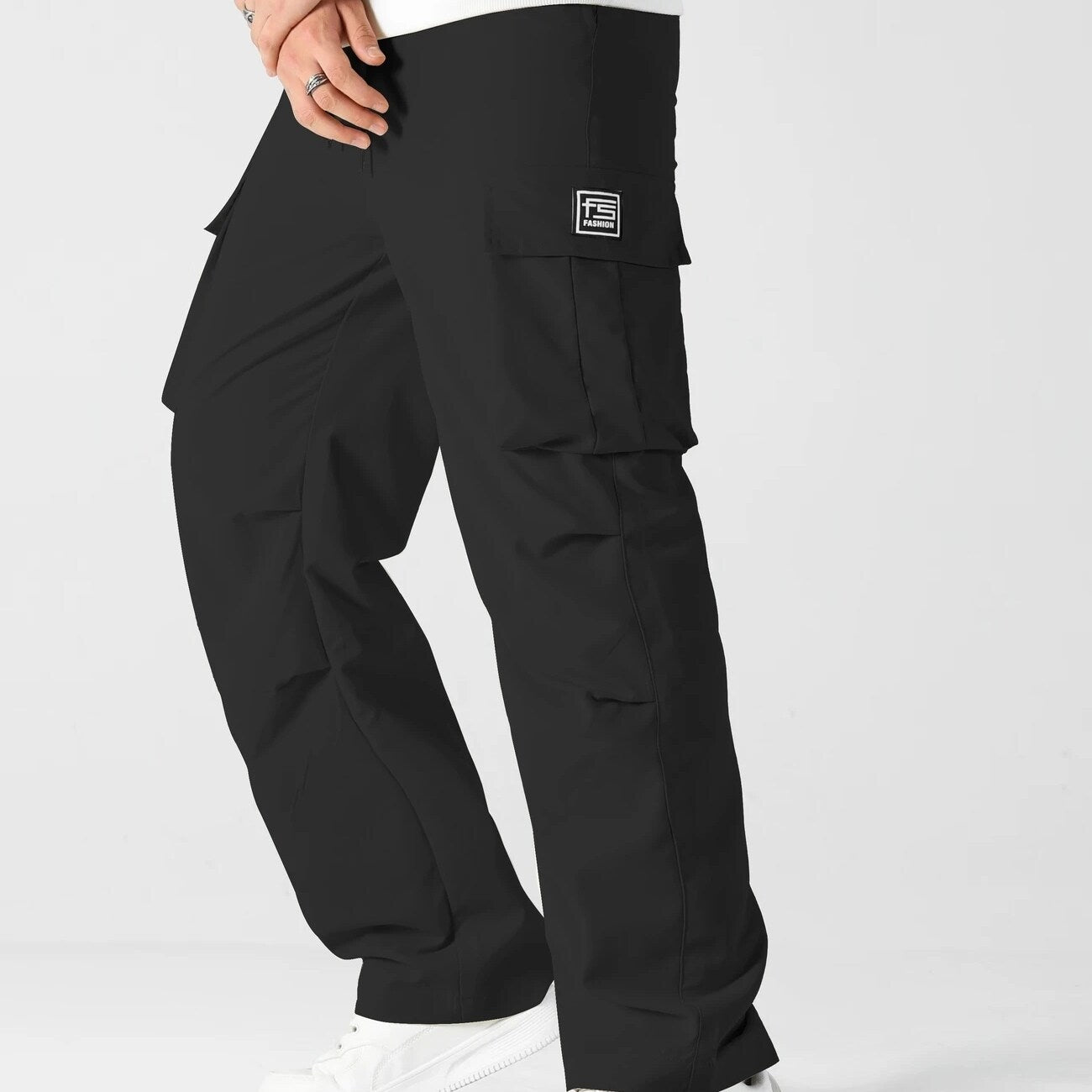 European And American-style All-season Wide-leg Work Pants
