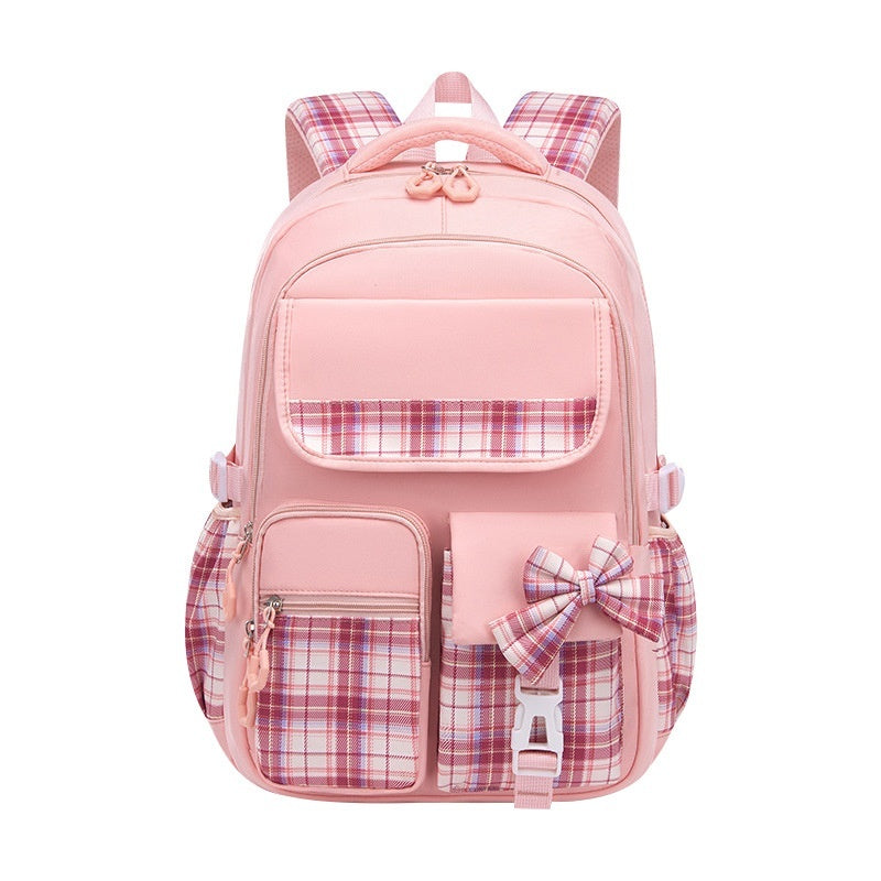 Children's Backpack Lightweight Spine-protective Burden Reduction Large Capacity