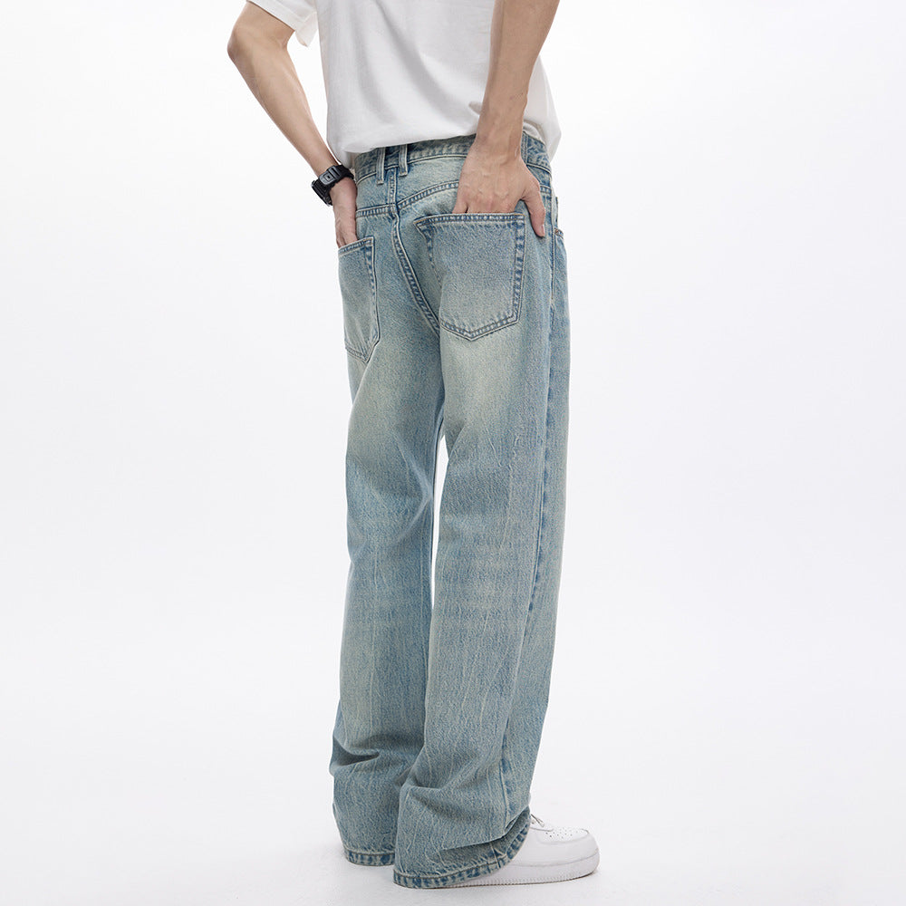 Men's Loose Straight-leg Casual All-match Pants