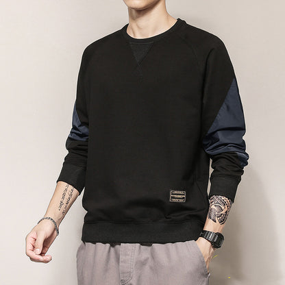 Fall Jacket Bottom T-shirt Loose Men's Wear