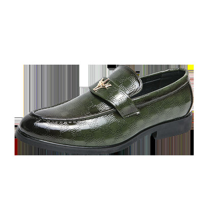 Mens Business Dress Leather Shoes For Summer And Autumn