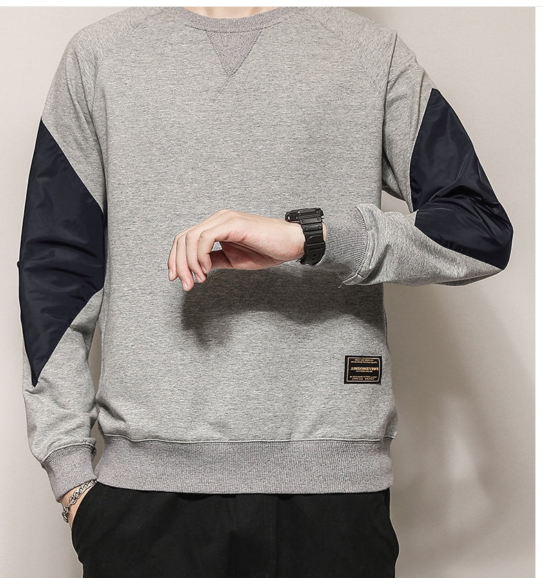 Fall Jacket Bottom T-shirt Loose Men's Wear