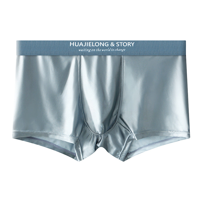 Fashionable Plus-Size Breathable Men's Boxer Briefs