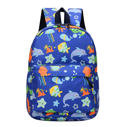 Cartoon Fashion New 3D Printing Children's School Bag