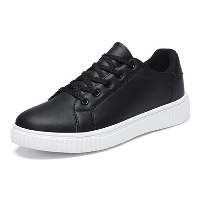 Sleek Minimalist Leather Design For Casual Sports Shoes