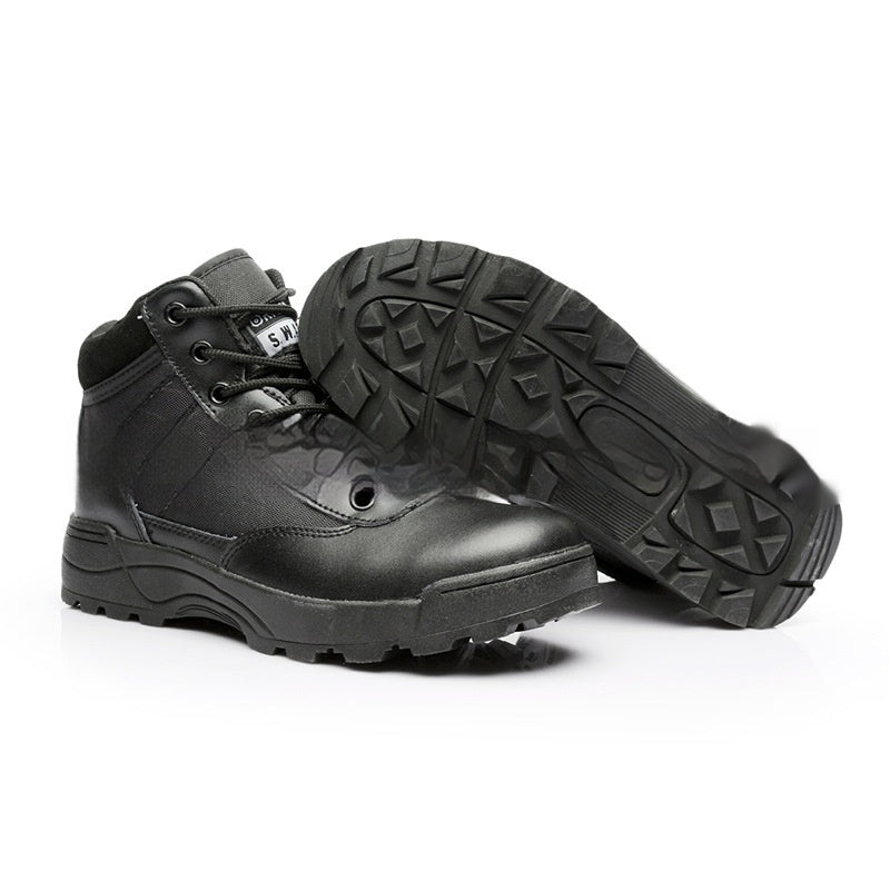 Outdoor Low-cut Tactical Boots For Hiking And Mountaineering
