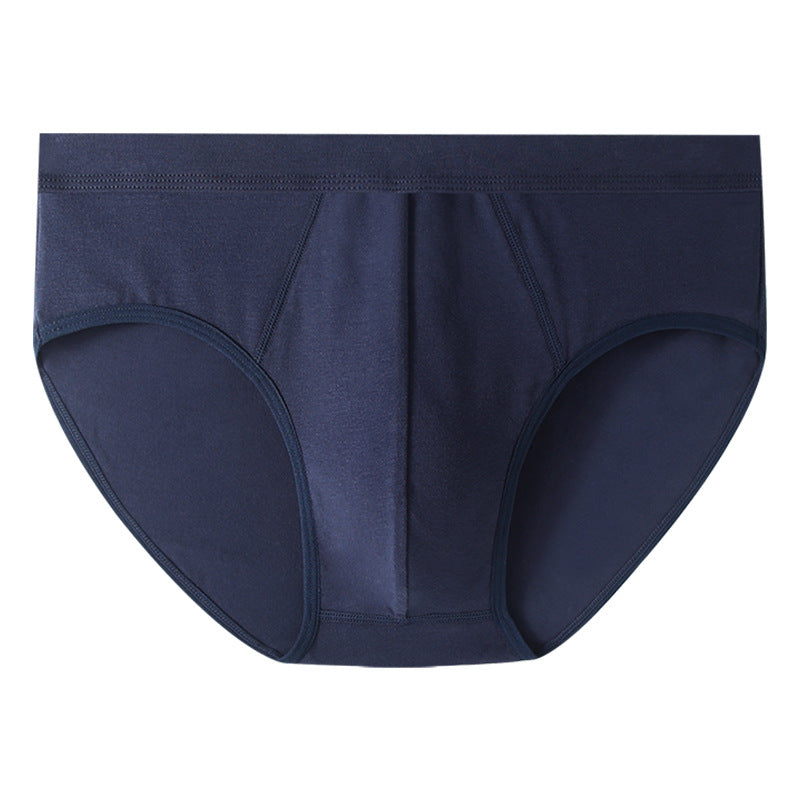 Men's Cotton Underwear High-Waist Breathable Plus-Size Briefs