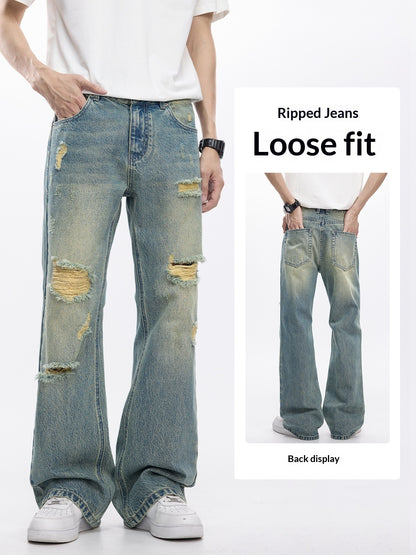Men's Loose Straight-leg Casual All-match Pants
