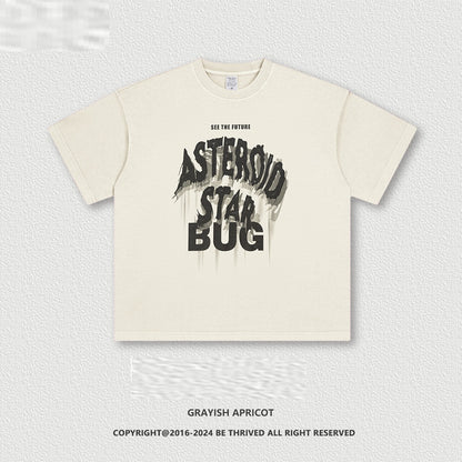 Printed Loose-Fit Men's Cotton T-Shirt