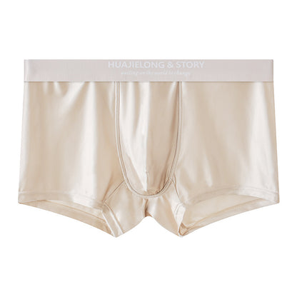Fashionable Plus-Size Breathable Men's Boxer Briefs