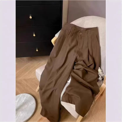 Loose Flowing Figure-flattering Casual Floor-length Pants