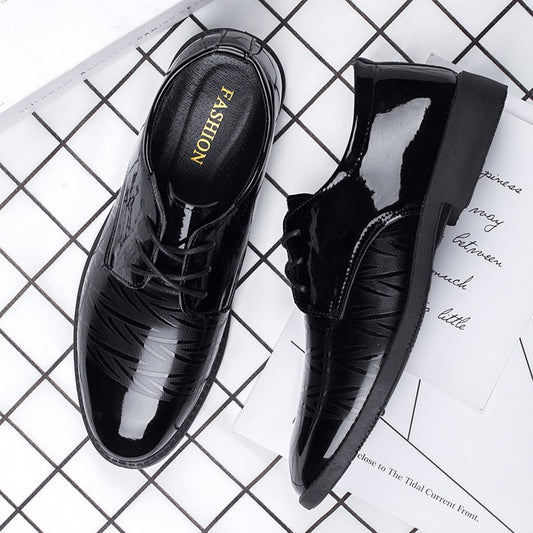 Summer Casual Business Formal Soft-Soled Suit Leather Shoes For Men