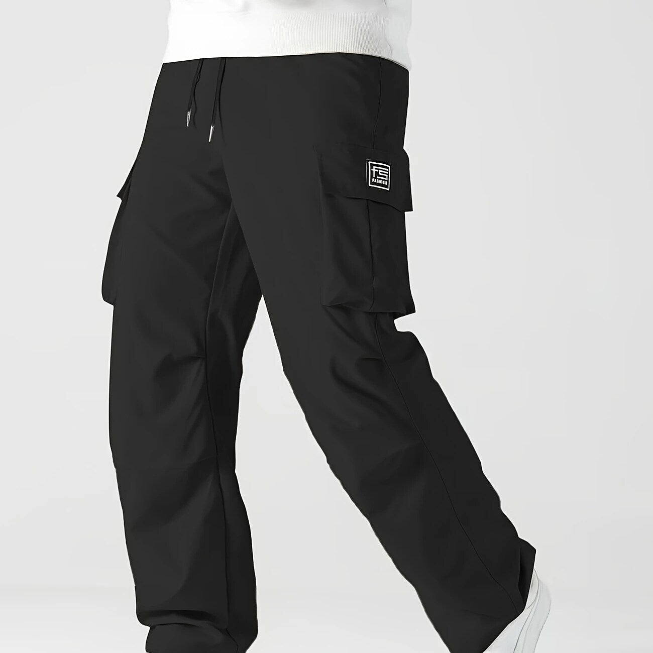 European And American-style All-season Wide-leg Work Pants