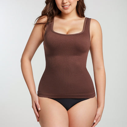Women's Cinched Waist Base Layer Shapewear Vest