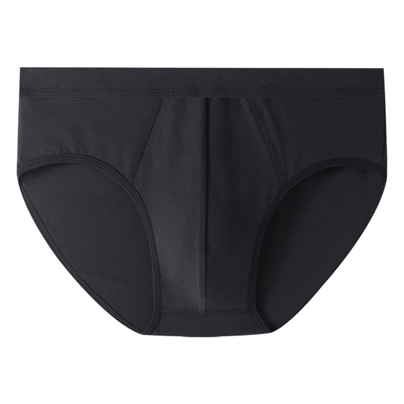Men's Cotton Underwear High-Waist Breathable Plus-Size Briefs