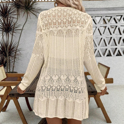 Women's Knitted Fashionable Cardigan Without Buttons