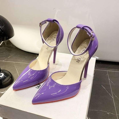 One-strap Covered-toe Sandals Large Size