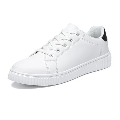 Sleek Minimalist Leather Design For Casual Sports Shoes