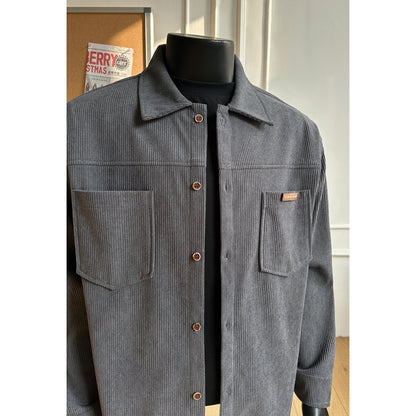 American-style Loose-fit Casual Lapel Men's Shirt Jacket