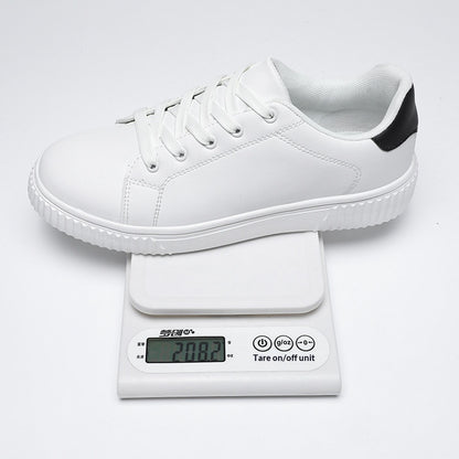 Sleek Minimalist Leather Design For Casual Sports Shoes