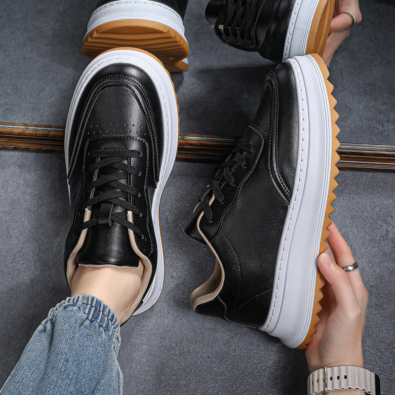 Trendy Breathable Lace-up Sporty-casual Shoes