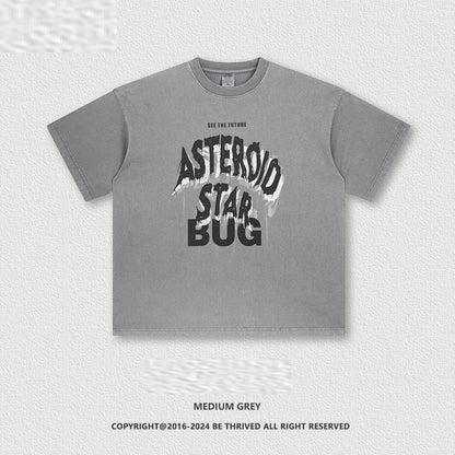 Printed Loose-Fit Men's Cotton T-Shirt